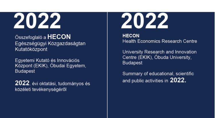 HECON 2022-es éves összefoglaló